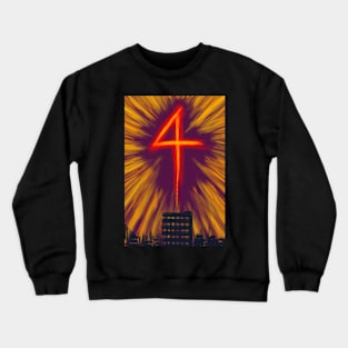 "4"  --  oils in ProCreate Crewneck Sweatshirt